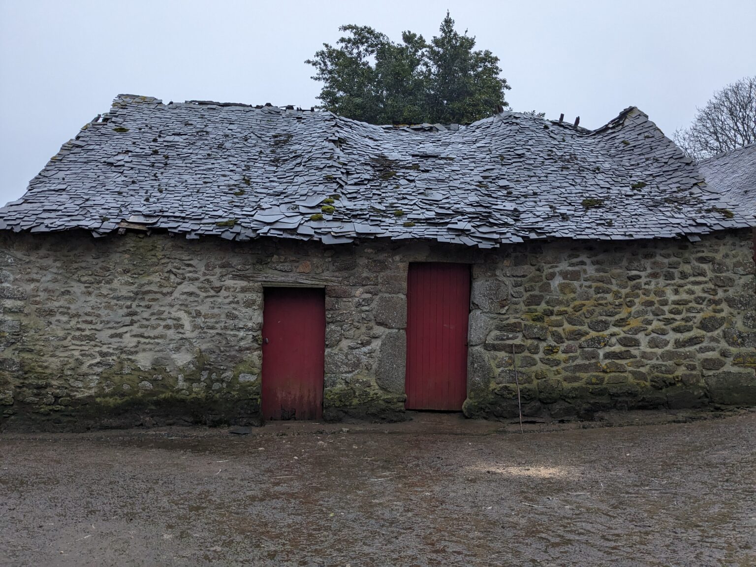 Couverture bac acier avant